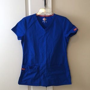 Women’s xs royal blue scrub top